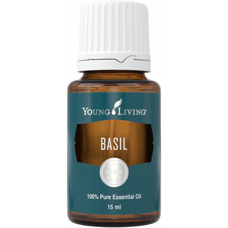 Olejek Bazylia - Basil Essential Oil - 15 ml / Czujność / Jasność umysłu/ Zmęczone mięśnie  - Young Living Essential Oils