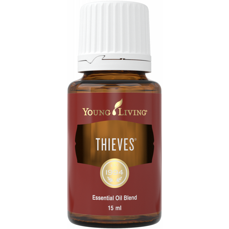 Olejek Thieves® Essential Oil 15 ml / Dobre samopoczucie/Medytacja/ Odporność- Young Living Essential Oils